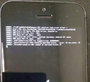 iphone 4s NAND error